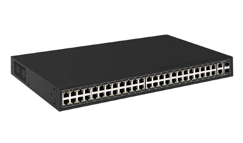 PoE Коммутатор OSNOVO SW-64822(700W) PoE коммутатор Fast Ethernet на 48 x RJ45 + 2 x GE Combo uplink портов. Порты: 4 x FE (10/100Base-T) с PoE (до 60W, A+B) + 44 x FE (10/100Base-T) с PoE (до 30W), 2 x GE Combo Upl