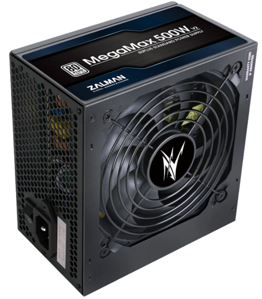 блок питания Zalman ZM500-TXII (V2), 500W, ATX12V v2.31, APFC, 12cm Fan, 80+ 230V EU, Retail