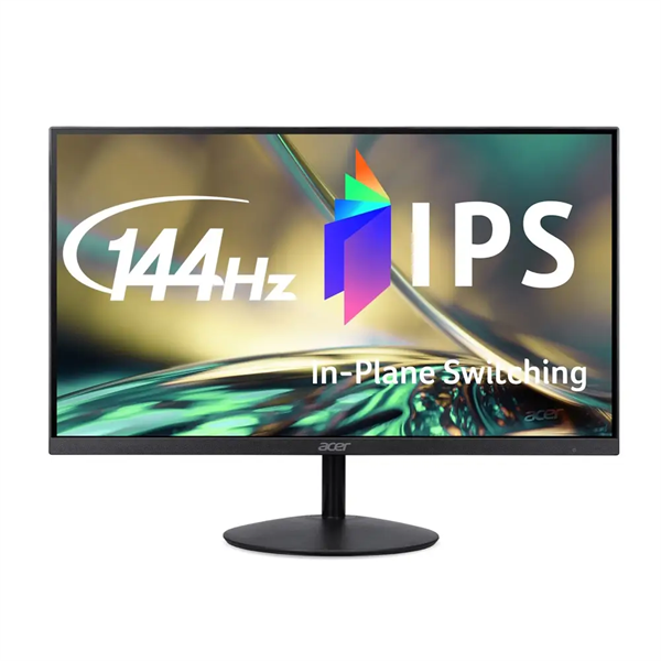 Монитор 27'' ACER SA272P1bi IPS, 1920x1080, 1 (VRB)ms, 250cd, 144Hz, 1xVGA + 1xHDMI(1.4), sync: FreeSync, Vesa:75x75