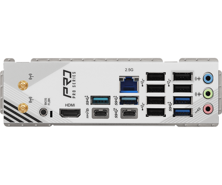 Материнская плата ASROCK B850 PRO RS WIFI, AM5, B850, 4*DDR5, 4*SATA, 4*M.2, 6*USB 2.0, 4*USB 3.2, 2*Type-C, 2*PCIx16, 1*M.2 (Key E), HDMI, ATX