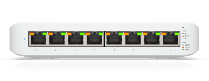 Коммутатор Ubiquiti UniFi Switch USW-Lite-8-PoE