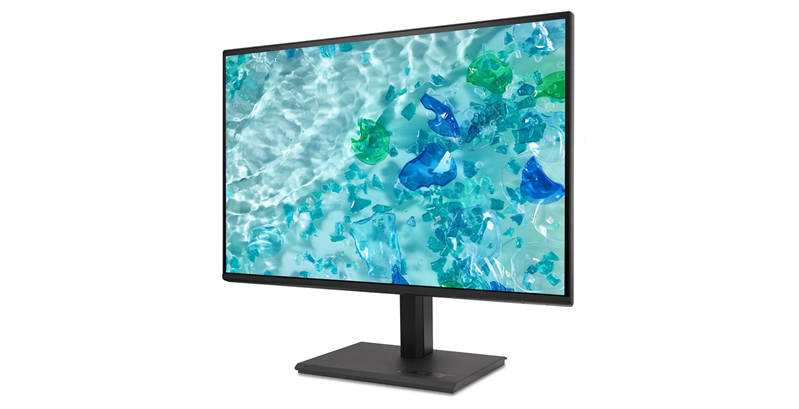 Монитор 27" ACER Vero B277Gbmiprzxv Black с поворотом экрана (IPS, 1920x1080, 120Hz, 4 ms, 178°/178°, 250 cd/m, 100M:1, +НDMI 1.4, +DisplayPort, 4xUSB 3.2, +SPK