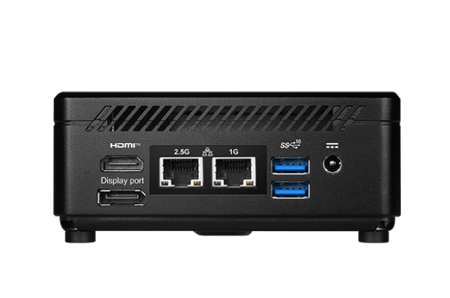 MSI Cubi 5 12M Core i5-1235U (1.3GHz), 16Gb(8*2)DDR4 SO-DIMM, 512GB SSD M.2, Intel UHD Graphics, noDVD, WiFi, BT, 65W, VESA Mount kit, no keyboard&mouse, noOS, 1y war-ty