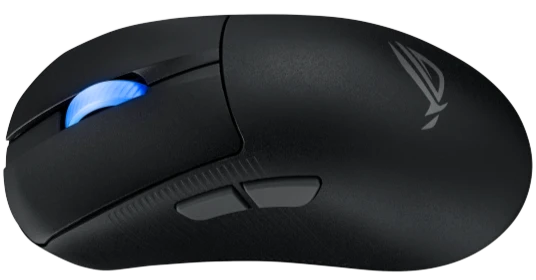 Мышь ASUS ROG KERIS II WIRELESS ACE, 54g, 2.4GHz RF, Bluetooth, 42K DPI Sensor, 5 Programmable Buttons, Black