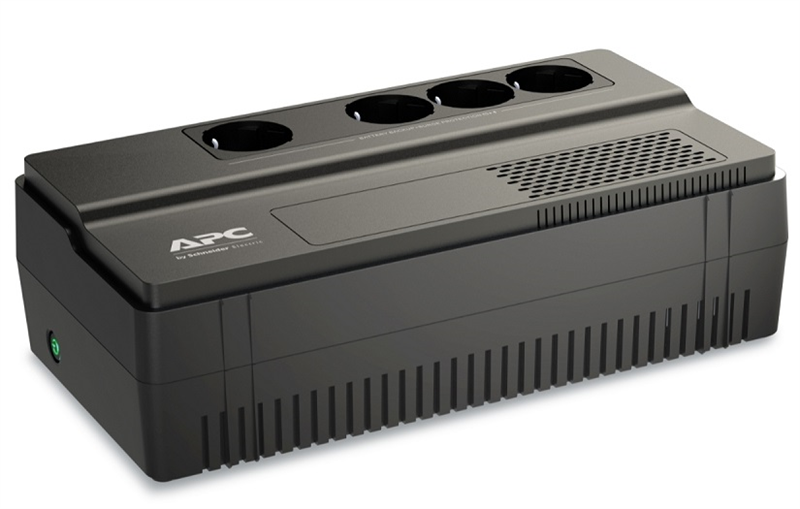 Источник бесперебойного питания для персональных компьютеров APC EASY UPS BV, 1000VA/600W, 230V, AVR, 4xSchuko Outlet, 1 year warranty (существенное повреждение коробки)