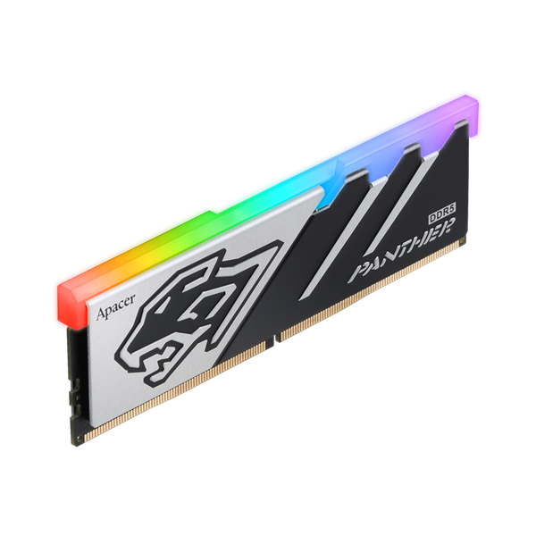 Оперативная память Apacer DDR5 16GB 6000MHz DIMM Panther RGB Gaming Memory CL38 1.35V (Retail) 2048*8 Heat Sink (Retail) 3 years (AH5U16G60C6229BAA-1)