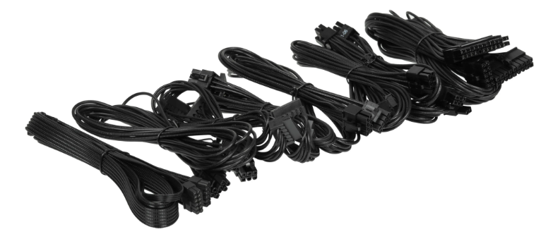 Блок питания Deepcool GAMERSTORM PQ750G (ATX 3.1, 750W, Full Cable Management, PWM 120mm fan, 80+ GOLD, Active PFC + Half Bridge + DC/DC, Full Japanese Capasitors, Gen5 PCIe) RET (R-PQ750G-FD0B-WGEU-V1)