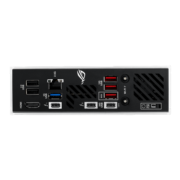 Материнская плата ASUS ROG STRIX Z890-I GAMING WIFI, LGA1851, Z890, 2*DDR5, 2*SATA, 2*M.2, 4*USB 3.2, 2*USB 2.0, Type-C, 1*PCIx16, HDMI, mITX; 90MB1IC0-M0EAY1
