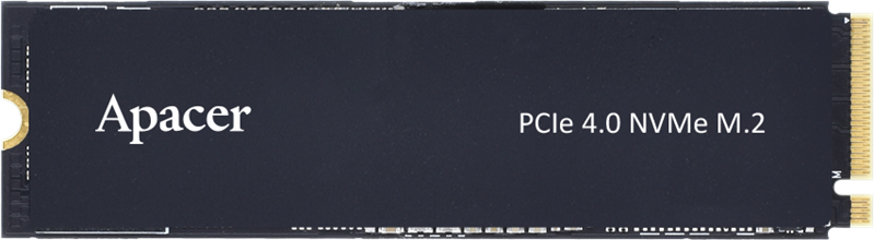 Твердотельный накопитель Apacer SSD AS2280Q4X 512Gb M.2 2280 PCIe Gen4x4, R4000/W2500 Mb/s, 3D NAND, MTBF 1.5M, NVMe 1.4, 300TBW, Retail, 3 years (AP512GAS2280Q4X-1)