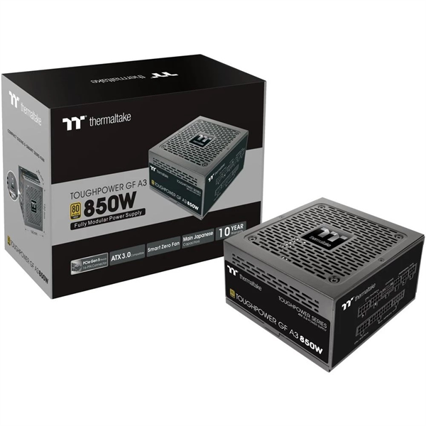 Блок питания Thermaltake Toughpower GF A3 Gen.5 850W / APFC / full CM / 80+ Gold