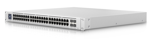 Коммутатор Ubiquiti Switch Enterprise 48 PoE Layer 3, PoE switch with (48) 2.5GbE, 802.3at PoE+ RJ45 ports and (4) 10G SFP+ ports.