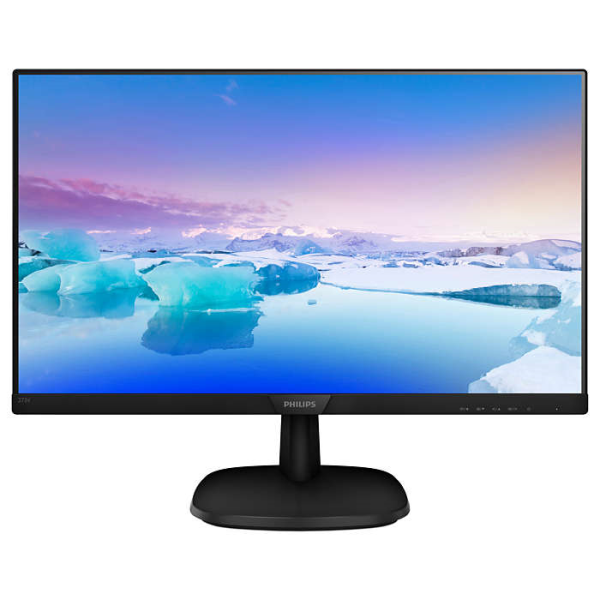 27" Philips 273V7QDAB 1920x1080 IPS LED 16:9 4ms VGA DVI-D HDMI 10M:1 178/178 250cd Speakers Black*273V7QDAB/01