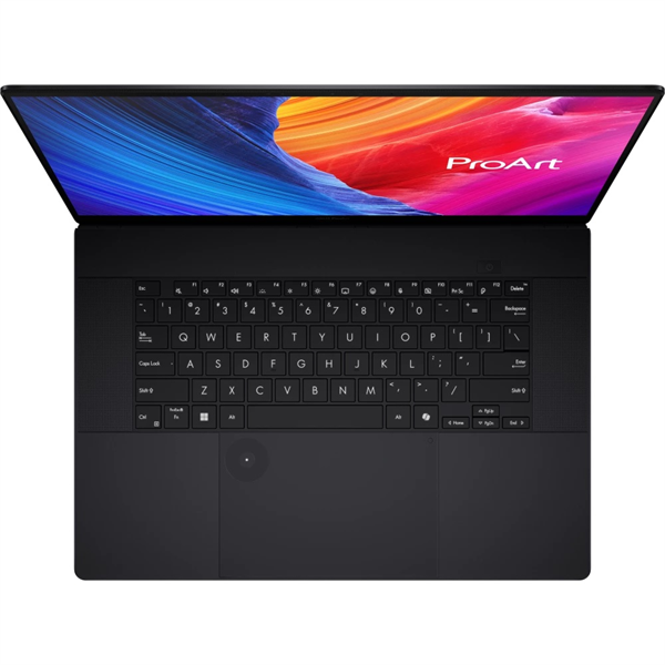 Ноутбук ProArt P16 H7606WM-ME047X AMD Ryzen AI 9 HX 370 2.0GHz LPDDR5X 32GB 2TB PCIE G4 SSD Nvidia RTX 5060 ( 8GB GDDR7 ) 16.0" 4K (3840 x 2400) OLED 16:10 60Hz WIN11 PRO 1.80 kg Nano Black