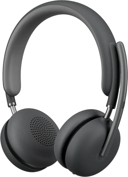 Гарнитура Logitech Wireless Headset Zone 2 UC, Graphite, [981-001311]