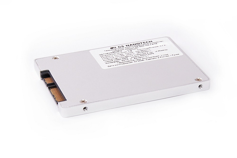 Твердотельный накопитель GS Nanotech SSD GSPTA 512ГБ, 2,5" SATA3 6Гбит/с, 3D TLC, до R530/W470 МБ/с, IOPS (random 4K) до R56K/W48K, 260 TBW, 1y wty МПТ до 29.04.26