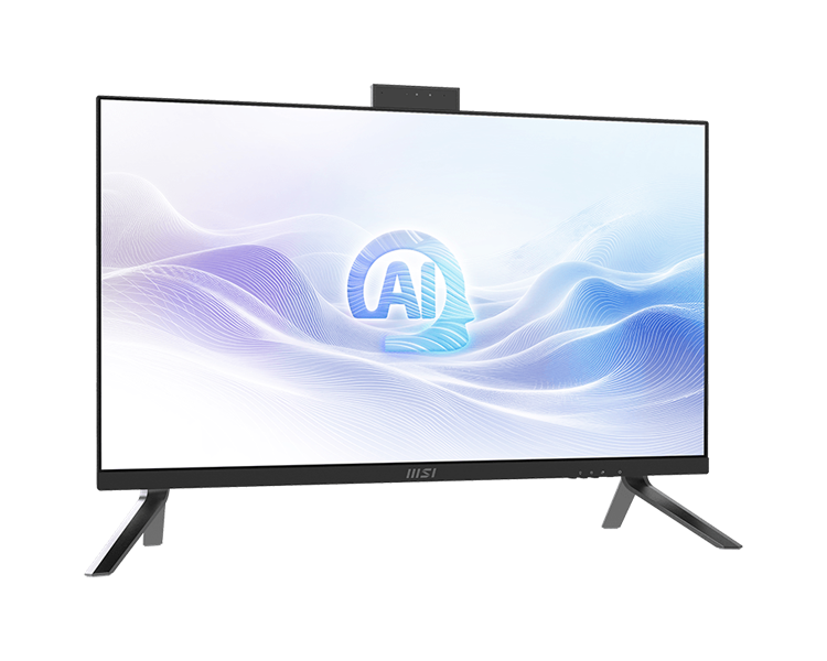 Моноблок MSI Modern AM273Q AI AiO 27" WQHD (2560x1440)IPS AG Non-touch, Core Ultra 5 125H (1.2GHz), 16Gb DDR5(2*8GB), 512GB SSD M.2, Intel UHD, WiFi, BT, camera, WirelessKB&mouse Eng/Rus, No OS,1y,Black