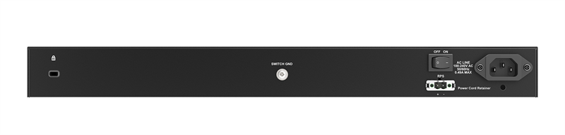 Коммутатор D-Link Управляемый L2 коммутатор, 24x1000Base-T, 4x10GBase-X SFP+, защита от статического электричества до 6 кВ, CLI, консольный порт RJ-45, RPS