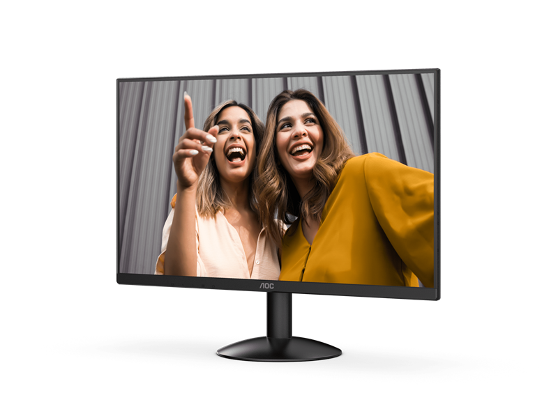 Монитор 21,5" AOC 1920x1080 WLED 16:9 VA 250cd, 3000:1, 20M:1, 4ms, 178°/178°, VGA, HDMI, 120Hz, Tilt, VESA, Internal, Black, 3y