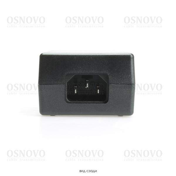 PoE-инжектор OSNOVO Midspan-1/650GA PoE-инжектор Gigabit Ethernet на 1 порт, мощностью до 65W. Совместим с оборудованием PoE IEEE 802.3af/at/bt. Мощность PoE на порт - до 65W. Напряжение PoE - 52V(конт. 1,2,4,5(+)