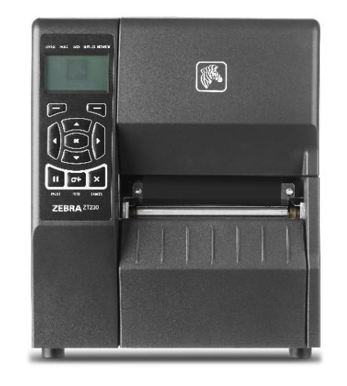 Принтер этикеток Zebra TT ZT230 4", 300 dpi, Euro and UK cord, Serial, USB, Int 10/100