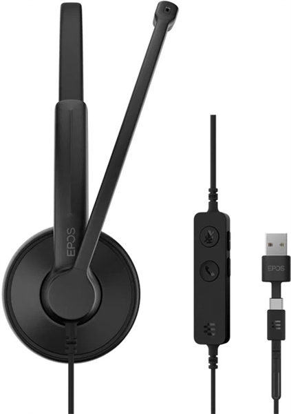 Гарнитура EPOS IMPACT 100 UC Stereo USB-C+A