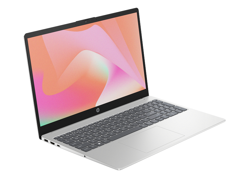 Ноутбук HP Laptop 15-fd0496nia Core i5-1334U 15.6 FHD (1920x1080)AG 8GB (1x8GB) DDR4 3200 512GB SSD,41Wh,MediaTek Wi-Fi 6E MT7902,1,6kg,1y,Silver,Dos,KB EngSilver