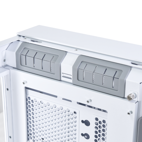 Корпус LIAN LI O11 Vision White, Midium Case: EATX(under 280mm)/ATX/MICRO-ATX/MINI-ITX, 2xUSB 3.0, 1xUSB Type-C, 1xAudio, Included Fans: none