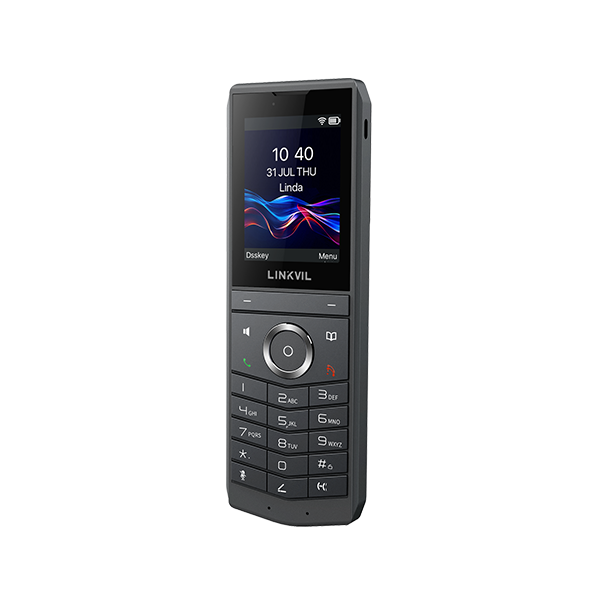 Wi-Fi телефон LINKVIL W620W Беспровод. Wi-Fi, 8 SIP-акк., 2.4" 240 х 320 Цвет. экран, защ. от падения с 1.8м., BT 5.0, бат. 3000 mAh
