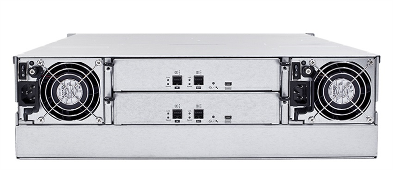 Модуль расширения Infortrend JBOD 3U/16bay (DS) dual redundant controller expansion enclosure 4x 12Gb SAS ports, 2x(PSU+FAN module), 16xdrive trays, 2x 12G to 12 G SAS cables (JB 3016R)