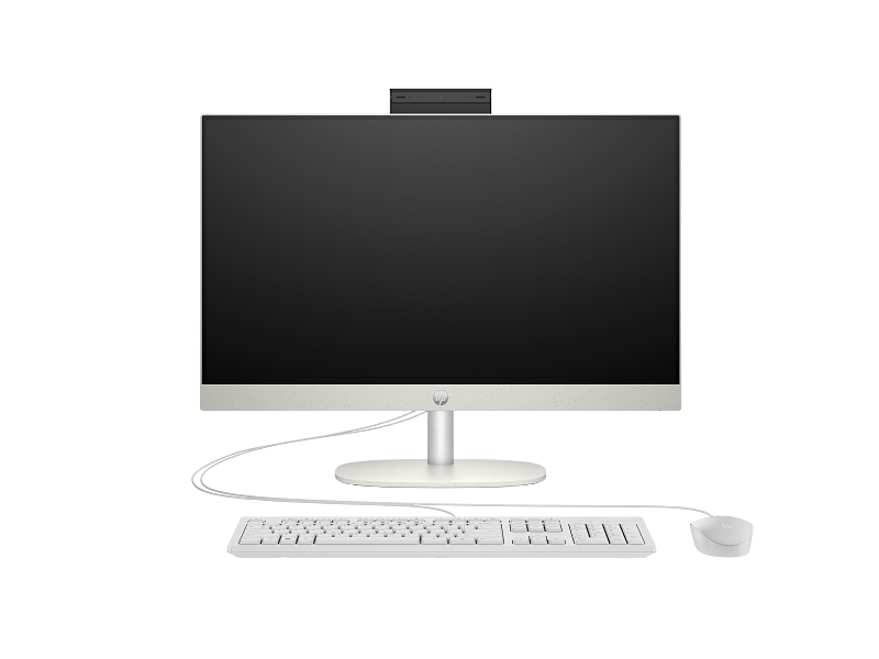 Моноблок HP ProOne 240 G10 All-in-One NT IPS 23,8"(1920x1080)Core i3-N300,8GB,512GB,eng/rus usb kbd,mouse,WiFi,BT,5MP,White,DOS,1Wty