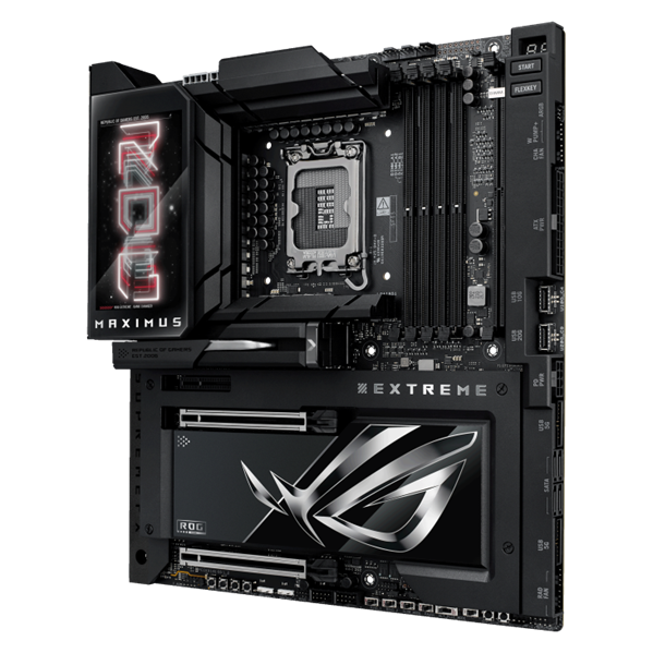 Материнская плата ASUS ROG MAXIMUS Z890 EXTREME, LGA1851, Z890, 4*DDR5, 4*SATA, 6*M.2, 7*USB 3.2, Type-C, 2*PCIx16, 2*PCIx4, 2*Thunderbolt™ 5, HDMITM, ATX; 90MB1IA0-M0EAY0