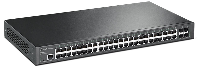 коммутатор TP-Link SG3452X, Omada™ 48-Port Gigabit L2+ Managed Switch with 4 10GE SFP+ Slots