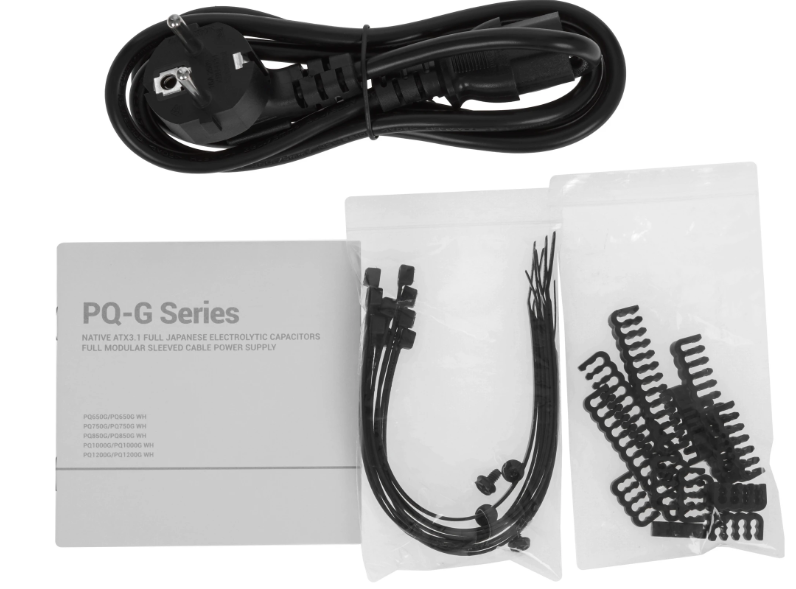 блок питания Deepcool GAMERSTORM PQ1000G (ATX 3.1, 1000W, Full Cable Management, PWM 120mm fan, 80+ GOLD, Active PFC + Half Bridge + DC/DC, Full Japanese Capasitors, Gen5 PCIe) RET (R-PQA00G-FD0B-WGEU-V1)