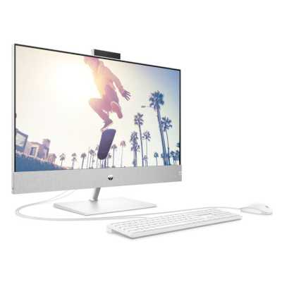 HP Pavilion I 27-ca1047ci NT 27" FHD(1920x1080) Core i5-12400T, 8GB DDR4 3200 (2x4GB), SSD 512Gb, Intel Internal graphics, no DVD, kbd&mouse wired, 5MP Webcam, White,FreeDOS, 1Y Wty
