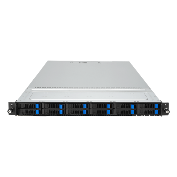 Сервер ASUS RS700-E11-RS12U /10G 1U,2xLGA4677, 32xDDR5 ECC RDIMM(max 4800Mhz),12 SFF NVMe/SATA/SAS, 2xM.2 slot 2280,2x10GbE-T, 3xPCI-E16/E8(g5)/OCP3, IPMI,rPS 2x1,6kW (80+ Tit.)