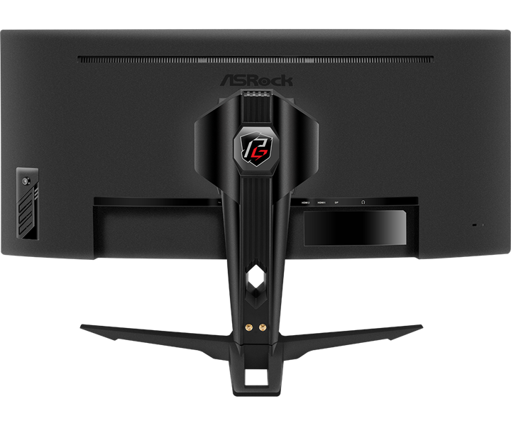 Монитор ASROCK 34" PG34WQ15R2B VA Curved 3440x1440 1 ms MPRT 550 cd 165Hz HDR 400 VESA HAS Tilt HDMI*2 DP Type C black