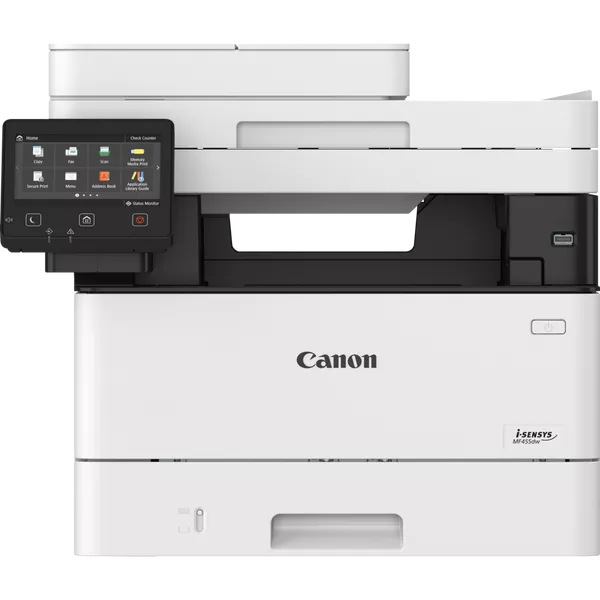 Монохромное лазерное МФУ Canon i-SENSYS MF455dw, A4, 38 стр/мин., скан. до 38 стр/мин., 1200 x 1200 dpi (принтер) 600x600dpi (сканер), USB, RJ-45, Wi-Fi, Факс